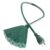 50 FT Outdoor Extension Cord, 14/3 SJTW Heavy Duty 3 Outlet Extension Cable, 3 Prong Grounded Tri-Tap Power Cord for Greenhouse, Lawn, Garden, Landscaping & Outdoor Equipment, Green