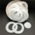 50g White Large Round Sequins for Crafts Sewing