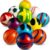 50 Mini Stress Balls for Kids and Adults – Bulk 2 Inch Assorted Soft Stress Relief Balls, Sensory Fidget Toys, Party Favors, Birthday Gifts, Goodie Bags and Stocking Stuffers for Kids