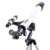 50mm Compact Astronomical Telescope for Beginners Children’s Refractor Kids’ Sky Monocular Outdoor Educational Spotting Scope Spyglass White with Phone Holder Moon Filter (With Phone Holder Moon