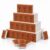 50 Pack Bible Verse Pocket Tissues Bulk Travel Size (Brown)