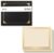 50 Pack Black Certificate Holders, Diploma Holders, Document Covers with Gold Foil Border, by Better Office Products -and- 50 Pack 8.5″ x 11″ Award Certificates, Ivory, with Gold Foil Metallic Border