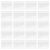 50pcs A6 Photo Album Page Inserts Plastic Universal Fit Sleeves