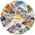 50 Pcs Australia Stickers Australia Travel Stickers Australia Civilization Waterproof Vinyl Decals for Water Bottles Laptop Luggage Cup Computer Mobile Phone Skateboard Guitar Helmet Snowboard Décor