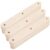 50pcs Beige Wooden Ice Treat Craft Sticks for DIY Crafting