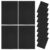 50pcs Black Card Stock A4 Paper for DIY Crafts, Sturdy Smooth Surface