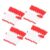 50pcs Black Fine Tip Dry Erase Markers with Built-in Eraser, Plastic