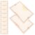 50pcs Blank Certificate Paper 50 Sheets Brown Paper for Printing