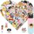 50PCS Cartoon Anime Bob Stickers Funny Cartoon Anime Deals Laptop Water Bottle Bike Skateboard Luggage Computer Snowboard Stickers for Teens (bob)