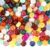 50Pcs Chunky Arcylic Beads for Jewelry Bracelets Making, Multi-Colored 9x14mm Large Round Beads for DIY Crafts Boho Statment Jewelry Keychains