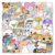 50pcs Cool Cat Stickers Scrapbook, Self-Adhesive Waterproof Vinyl Sticker for Laptops, Aesthetic Decor Journal Stickers Planner Accessories for Luggage, Water Bottles