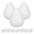 50pcs Craft Foam Flower Buds White for DIY Wedding Party Decorations