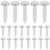50Pcs Double Leg Brads Fasteners Metal Paper Fastener for Scrapbook Decoration Pins Small Craft Supplies