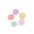 50 Pcs Flower Push Pin Cute Thumb Tacks Flower Thumbtacks for Bulletin Board Home Office School