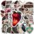 50PCS Gothic Dark Academia Stickers Waterproof Vinyl