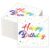50PCS Happy Birthday Paper Napkins Colourful Dots Napkins Disposable Tableware for Kids Birthday Party Decorations Supplies