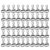 50Pcs Hollow Binders Clips, Skeleton Binders Clips, Iron Material (Black)