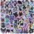 50Pcs Holographic Witch Dark Cat Sticker.Colourful-S3