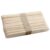 50 Pcs Ice Cream Stick, DIY Wooden Popsicle Stick and Ice Pop Stick for Homemade Sweet Treats, Craft Sticks for Kids Projects, Natural Wood Supplies for Freezer Treats and DIY Use