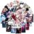 50Pcs JJK Stickers Pack Waterproof Vinyl Decals Anime Stickers for Laptop Skateboard Phone Guitar Travel Case Bike, Cartoon Style for Teenagers and Adults (B)