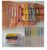 50 PCS Large Paper Clips 2 Inch – Colorful Coated Metal Paperclips, 6 Assorted Colors, Strong Grip for Office School Home, with Clear PP Box