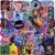50Pcs Neon Trippy Y2K Waterproof Vinyl Aesthetic Stickers (Punk)