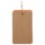 50pcs Orange Blank Paper Index Cards with Ring Binder for Study