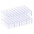 50 Pcs Plastic Label Holders for Shelf Retail Price Label Bin Labels Clip Labels for Storage Bins Merchandise Sign Display Holder for Supermarket Label Papers Included