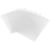 50pcs PVC Photo Album Page Sleeves for 6 Ring Binder, 2 Pocket