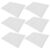 50pcs PVC Photo Sleeves 2 Pocket Reusable Protective Pages for Photos
