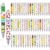 50 Pcs Teacher Pen Bulk Back to School Gifts Funny Ballpoint Pens Thank You Teacher First Day Back to School Gifts for Student Motivational Inspirational Classroom Office Writing Stationery Supplies