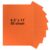 50 Sheets 8.5″ x 11″ Orange Cardstock, Heavyweight Cardstock Sheets Blank Invitation Paper Greeting Cards Printable, 75lb Cover 200 GSM