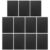 50 Sheets Black Card Stock Paper for Arts and Crafts, A4 Size