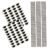 50 Sheets Graduation Cap PVC Self-Adhesive Stickers 50 Black C544