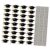 50 Sheets Graduation Hat PVC Stickers Black for 2026 Senior Year