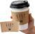 BONETAT 20 Pcs Coffee Cup Sleeves