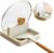 1 Pack Spoon Rests with Lid Holder for Multiple Utensils, Utensil Rest & Spoon holder for Kitchen Counter, Stove Top, Heat Resistant Kitchen Utensil Holder for Spatulas Holder, Pot Lid, Tongs, Ladles