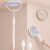 Rotating Head Electric Fly Swatter Racket, Bug Zapper Indoor with Long Telescopic Extension 4000V USB Rechargeable Mosquito Zapper Killer with Charging Base, 3 Modes Automatic & Manual (White)