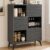 GARVEE 31 Inch Fluted Storage Cabinet