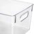 HappyAny Co. Clear Storage Organizer Bins, 2 Bins Total
