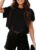 UNCLECAT Womens Cropped T Shirts