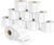 2″ X 1” Direct Thermal Labels,Permanent Adhesive，White Self-Adhesive Barcode Label Paper Compatible with Direct Thermal Printers for Business Use(10 Rolls, 1000 Labels/Roll)
