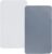 Stretchy Fitted Crib Sheets Set 2 Pack Portable Crib Mattress Topper for Baby Girl Boy,Ultra Soft Jersey Material, White & Grey