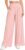 OSCROBIE High Waisted Linen Wide Leg Pants