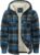ZITY Mens Flannel Hooded Jacket