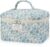 EDELEFAS Large Floral Makeup Bag