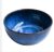 1Pcs 2400ml Super Big Salad Bowl Ceramic Blue Big Deep Capacity Bowl