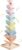 Wooden Marble Run Ball Drop Montessori Toy for 4-8 Boys Girls (Height: 28″)
