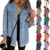 TOUMOV Oversized Denim Jacket