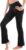 SINOPHANT Womens Flared Leggings